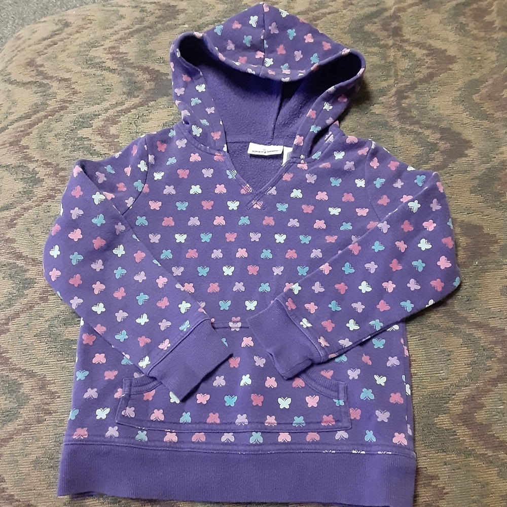 Little girls pull over hoodie